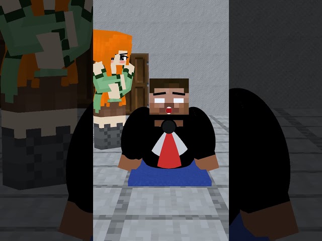 HELP Herobrine Lose Weight #shorts #anime #trending