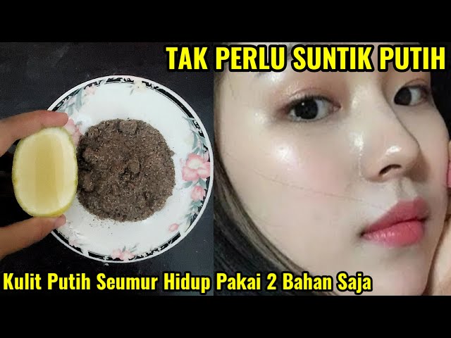 GOSOK PAKAI INI SEBELUM TIDUR KULIT PUTIH SEUMUR HIDUP?! CARA MEMUTIHKAN WAJAH PERMANEN