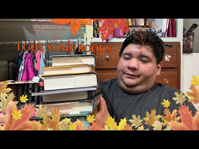 Oh no I got books (September Haul)