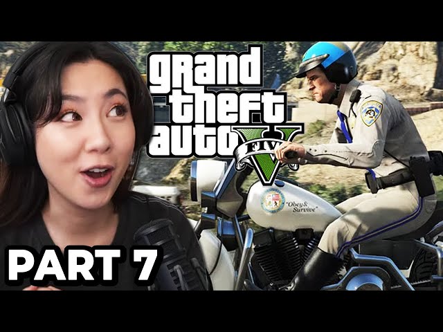 We Pretended To Be Cops - GTA V FIRST PLAYTHROUGH (Part 7)