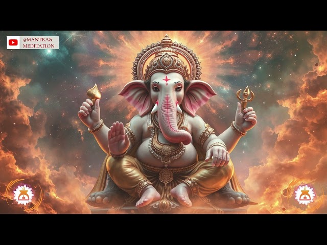 Divine Shree Ganesh Mantra | Vakratunda Mahakaya | Powerful Chant for Wisdom & Prosperity