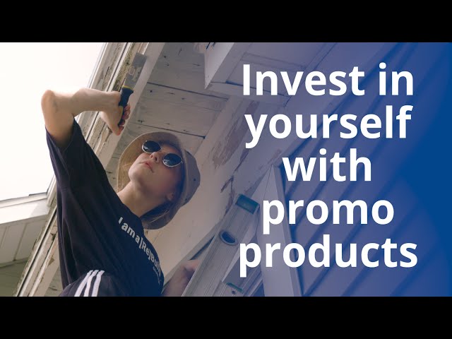 Invest in yourself with promotional products