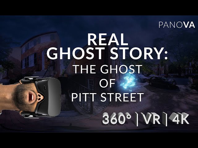 How to See a Ghost: Haunted Tour of the Pitt Street Ghost of Alexandria in #360video