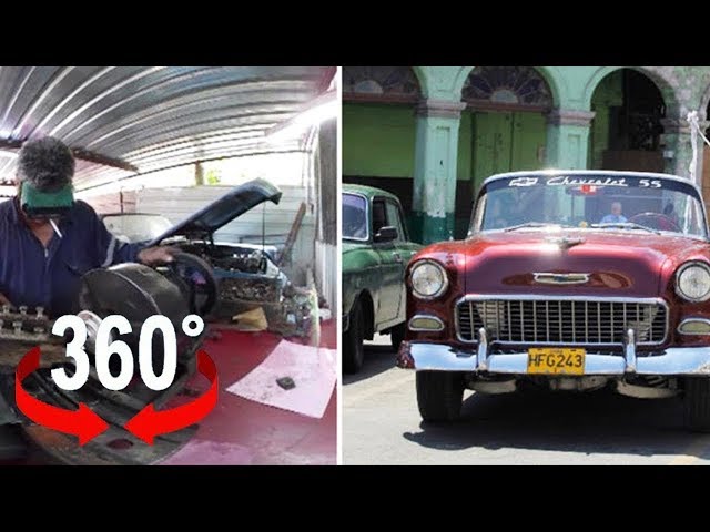 Vintage cars in Cuba