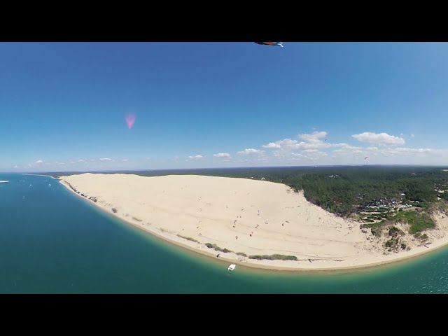 Vol Dune du Pyla en cam360°