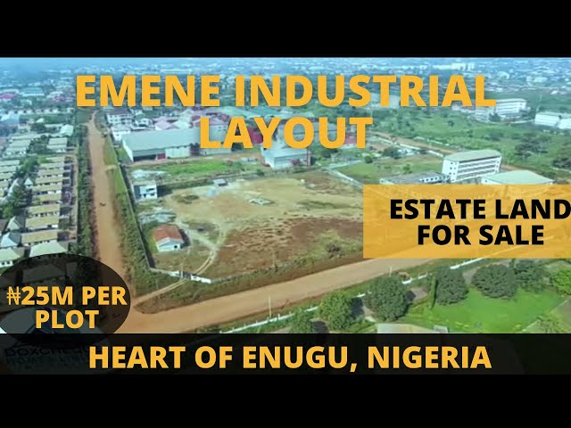 ₦25M Estate Of Land For Sale In Enugu With C OF O | Near Enugu International Airport, Emene Nigeria