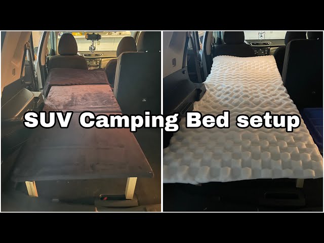 No build SUV Camping Setup| No Build Build| 2016 Nissan Rogue| #suvcamper #carcamper