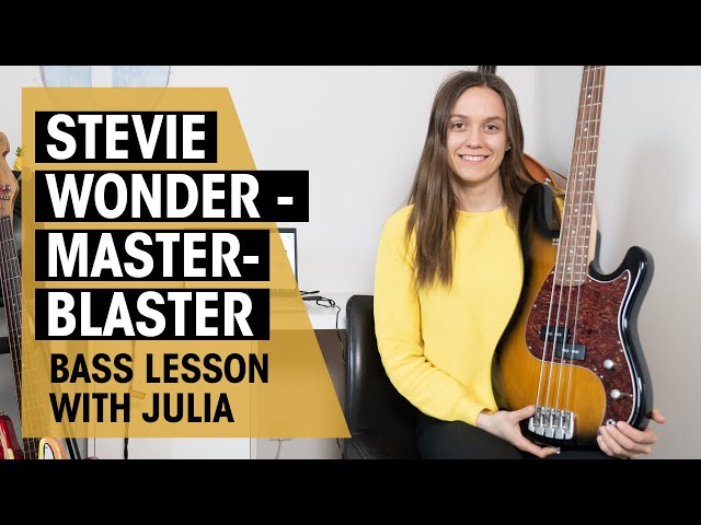 Stevie Wonder - Masterblaster | Julia Hofer | Bass Lesson | Thomann