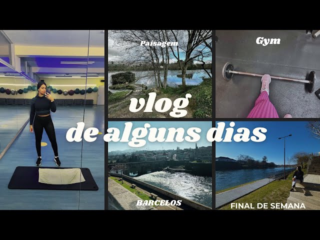 Vlog | weekend in Portugal, time with God and a week with the Fitness routine