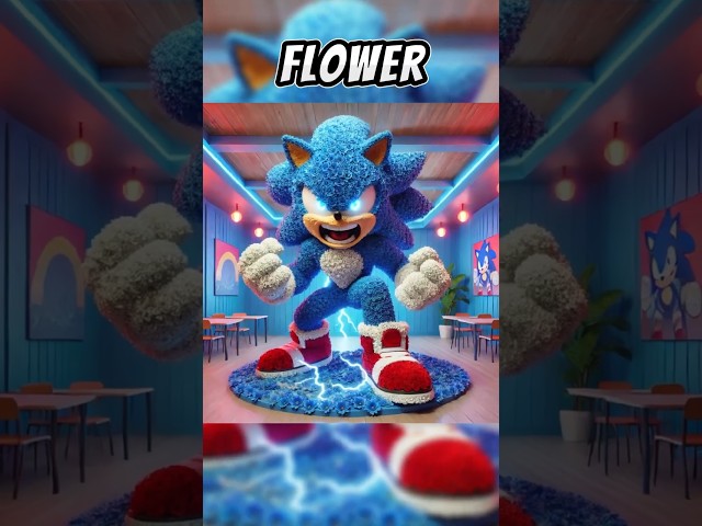 Flower Sonic🌹 Art Challenge!! Who Will Win? 😱🤣