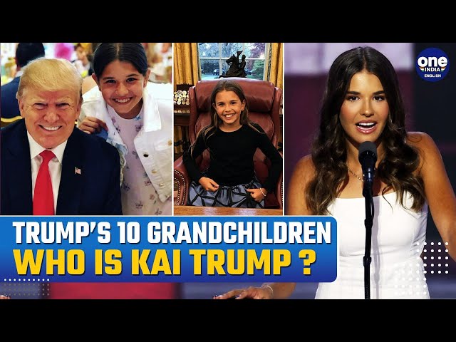 Meet Kai Trump: Donald Trump's Eldest Granddaughter Takes the Stage at RNC 2024| Watch