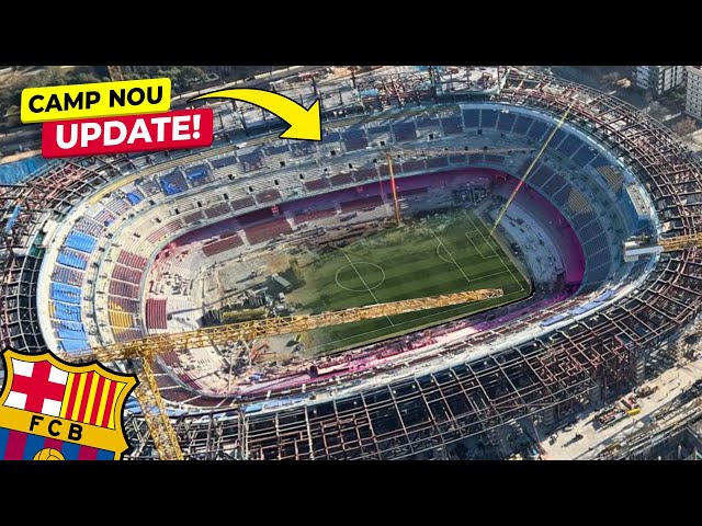 NEW Camp Nou Construction Update (January 17, 2025)