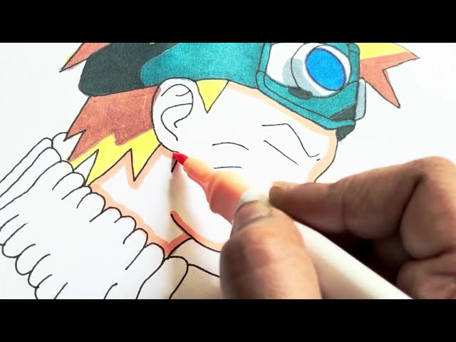 🎨 Naruto Meets Konohamaru! | My Favorite Scene from Episode 2 ✍️✨ | Ohuhu Markers