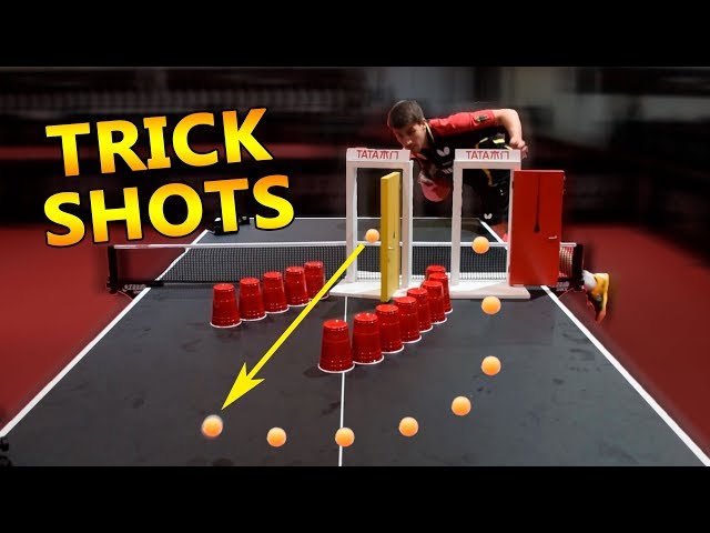 Table Tennis Trick Shots by the World's Best Players