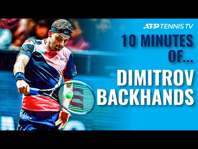 10 Minutes Of: Gorgeous Grigor Dimitrov Backhands