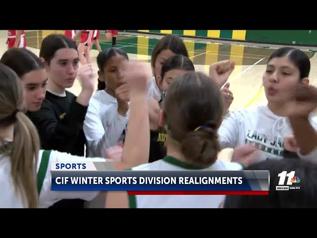 CIF WINTER SPORTS DIVISION REALIGNMENTS