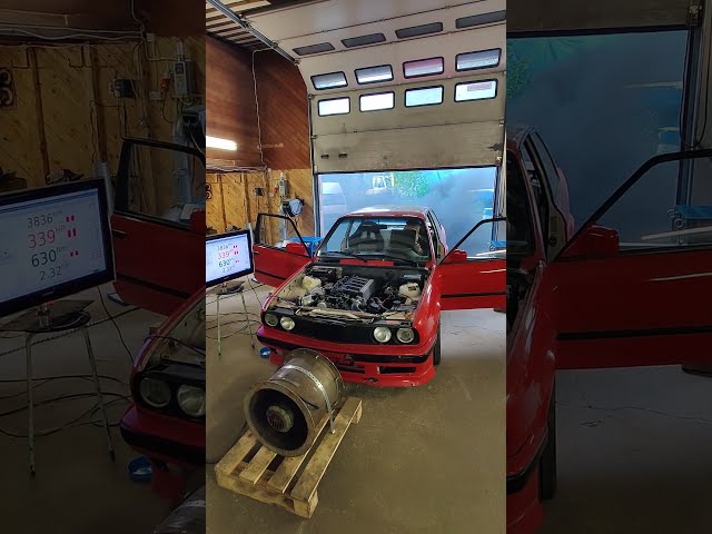 E30 Diesel Hubdyno #dyno #dynotune