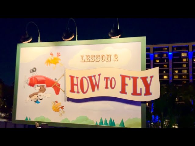 Goofy’s Sky School - Full Ride POV | Disney California Adventure Park / Disneyland Resort