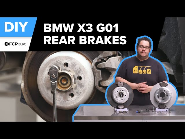 BMW X3 Rear Brake Rotor & Pad Replacement DIY (2018-2023 BMW G01 X3 xDrive30i, sDrive30i)