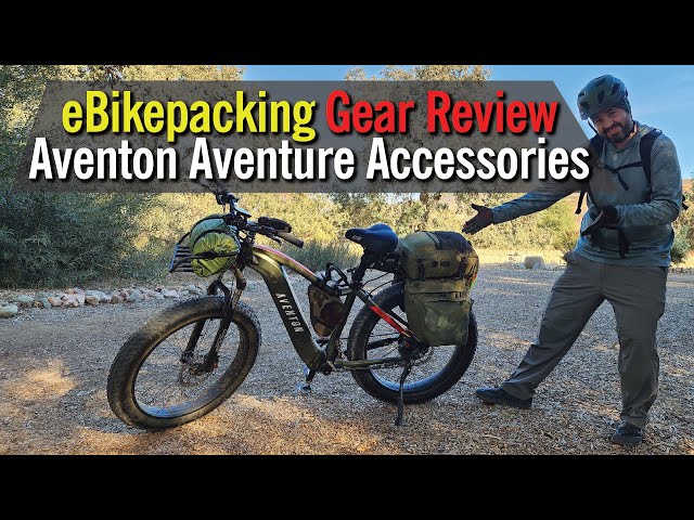 eBikepacking Gear & Aventon Accessories