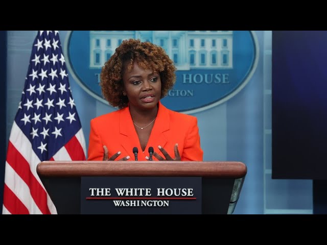 LIVE: White House press briefing