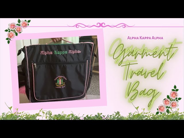 Alpha Kappa Alpha Vendors' Haul 💚💚💚 JUST WHAT I NEEDED: GARMENT TRAVEL BAG!