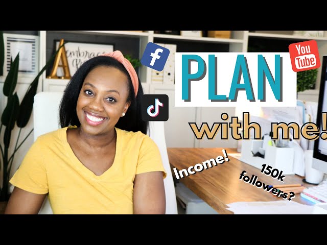 2021 Planning My Year as an Influencer and Content Creator| Social Media Goal Setting Process