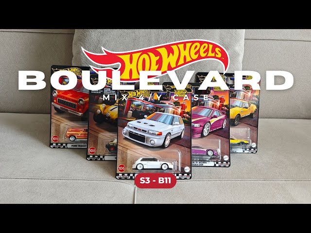 2024 Hot Wheels Boulevard İnceleme - Mix 4 (Y Case) [S3 - B11]