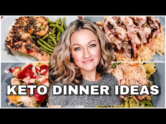 KETO DINNER IDEAS | WHAT'S FOR DINNER ON KETO? | EASY KETO RECIPES | Suz and The Crew