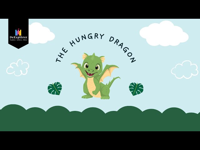 THE HUNGRY DRAGON | English Stories | Fairy Tales and Bedtime Stories For Children