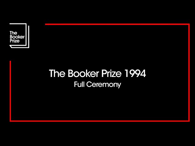 James Kelman Wins The Booker Prize 1994 - Full Ceremony and Acceptance Speech | The Booker Prize