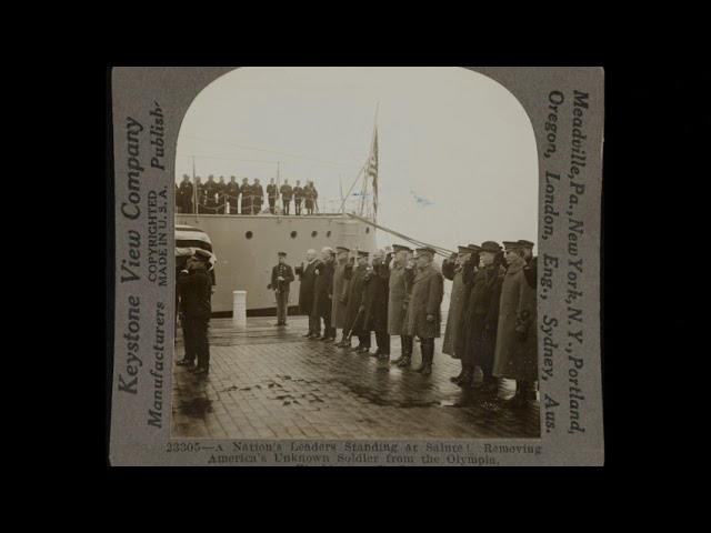 Leaders Salute the Unknown Soldier, 1921 (silent, still image)