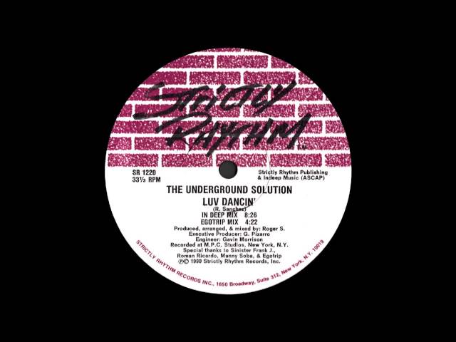 Underground Solution - Luv Dancin' (In Deep Mix)