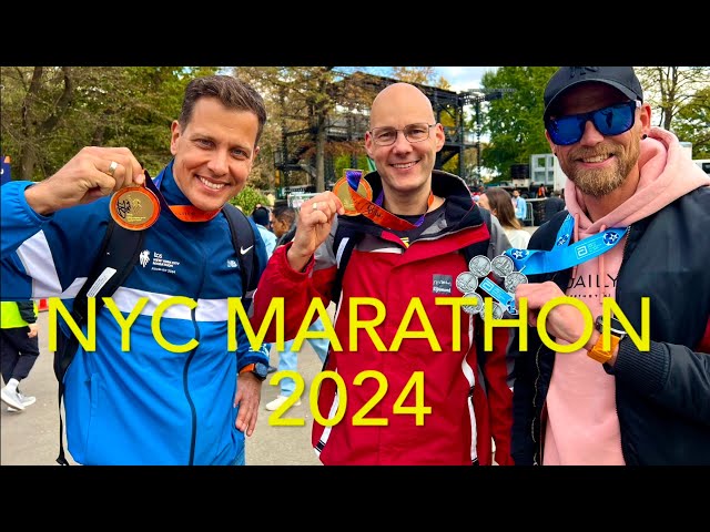 NYC Marathon: Medal Engraving Day in Central Park - Woo Hoo! New York City - Nov 4, 2024