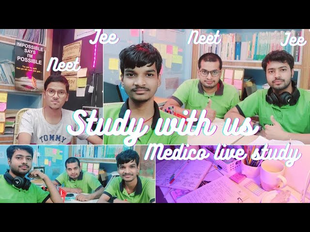 Study with me live | 🛑24/7 live from kota | motivation for #Neet jee upsc ssc cat #motivation#live