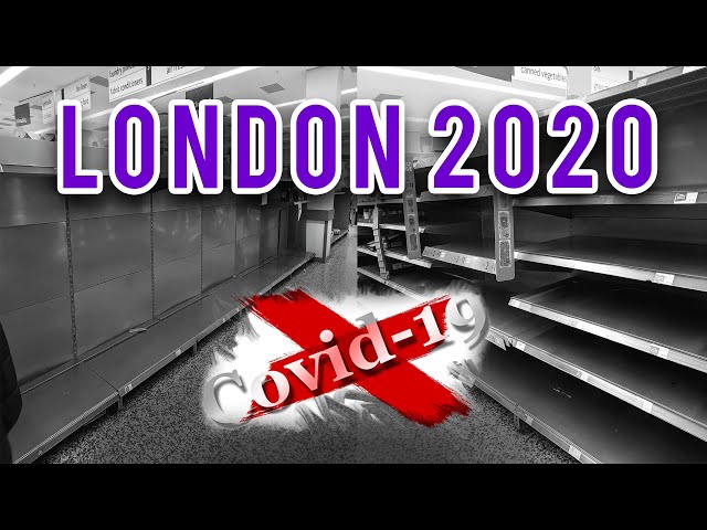 London  Corona Virus | Empty shelf's in Supermarkets | Covid -19