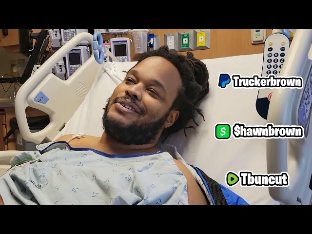 Started New Years Day 2025 in the hospital 🏥 😪 😕 - TB Had a Stroke| Small Update