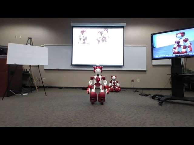 Hitachi Robot Demonstration at TAMIU