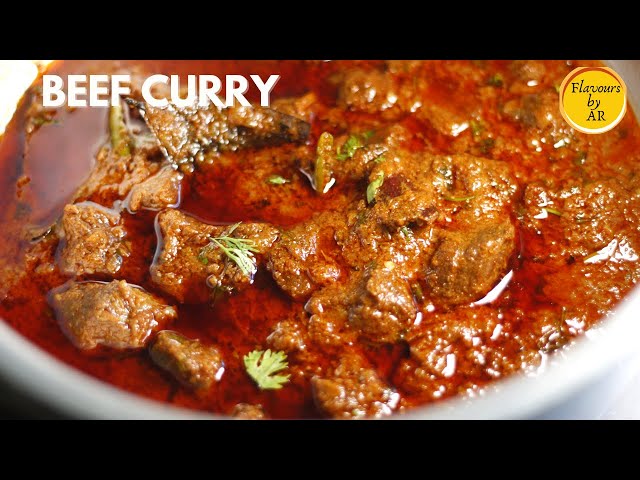 Easy Beef Curry Recipe | How to make Beef Curry Recipe in Pressure Cooker | Beef Recipes