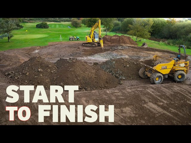 How to build a golf green (USGA) START to FINISH