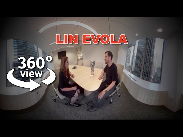 Lin Evola, Nuclear Weapons and Firearms become Angels of Peace - 360º Interview for TEDxFultonStreet