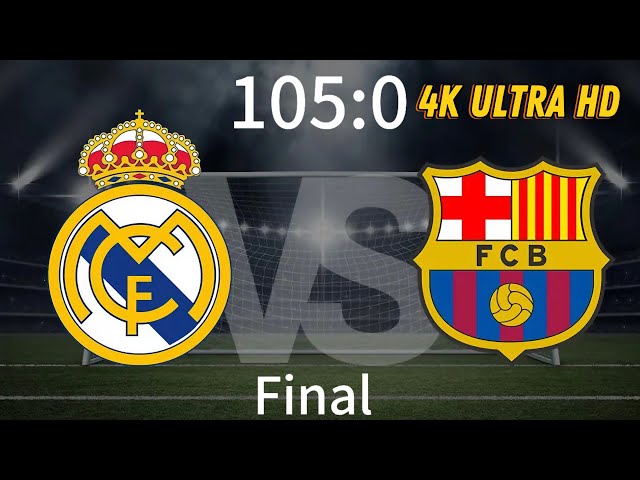 FC25 - Real Madrid vs Barcelona | Supercopa  [4K ULTRA HD]