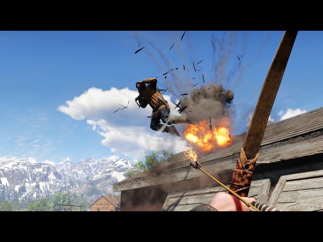 💥epic Slow Motion gameplay - Red Dead Redemption 2  (PC 60FPS)