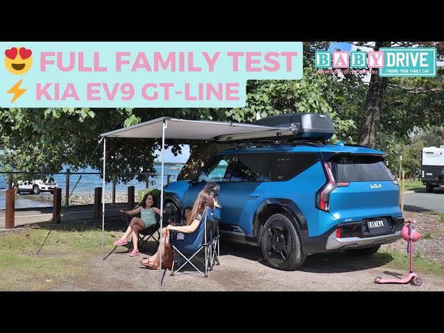 2024 Kia EV9 GT-Line review: Child seat and pram test!