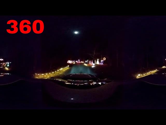 Full 360 Degrees Drive Thru 2018 Holiday in Lights at Sharon Woods