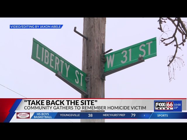 Take Back the Site vigil held in honor of teenager killed in drive-by shooting