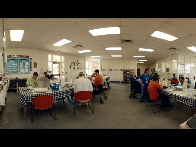 The Brookwood Community Ceramics Room In 360