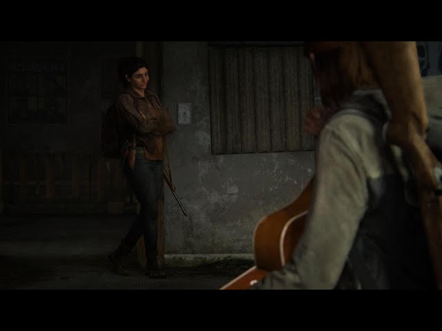 The Last of Us Part II Ellie plays Joels song and take on me