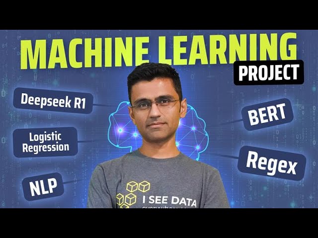 Machine Learning Project | Log Classification System Using Deepseek R1 LLM, NLP, Regex, BERT