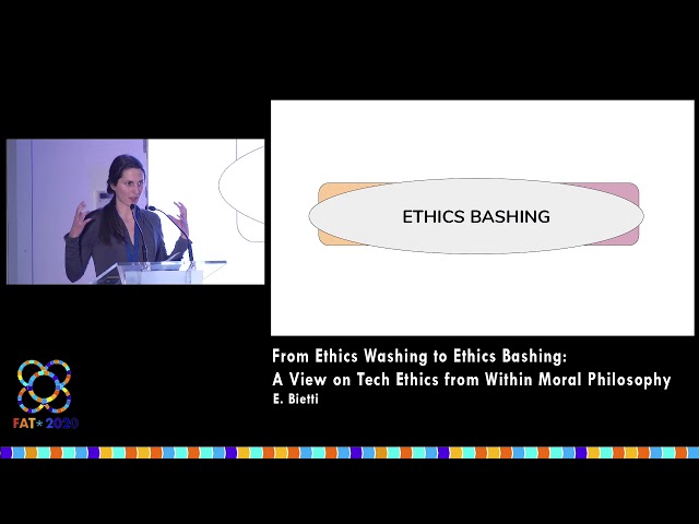 From Ethics Washing to Ethics Bashing: A View on Tech Ethics from Within Moral Philosophy